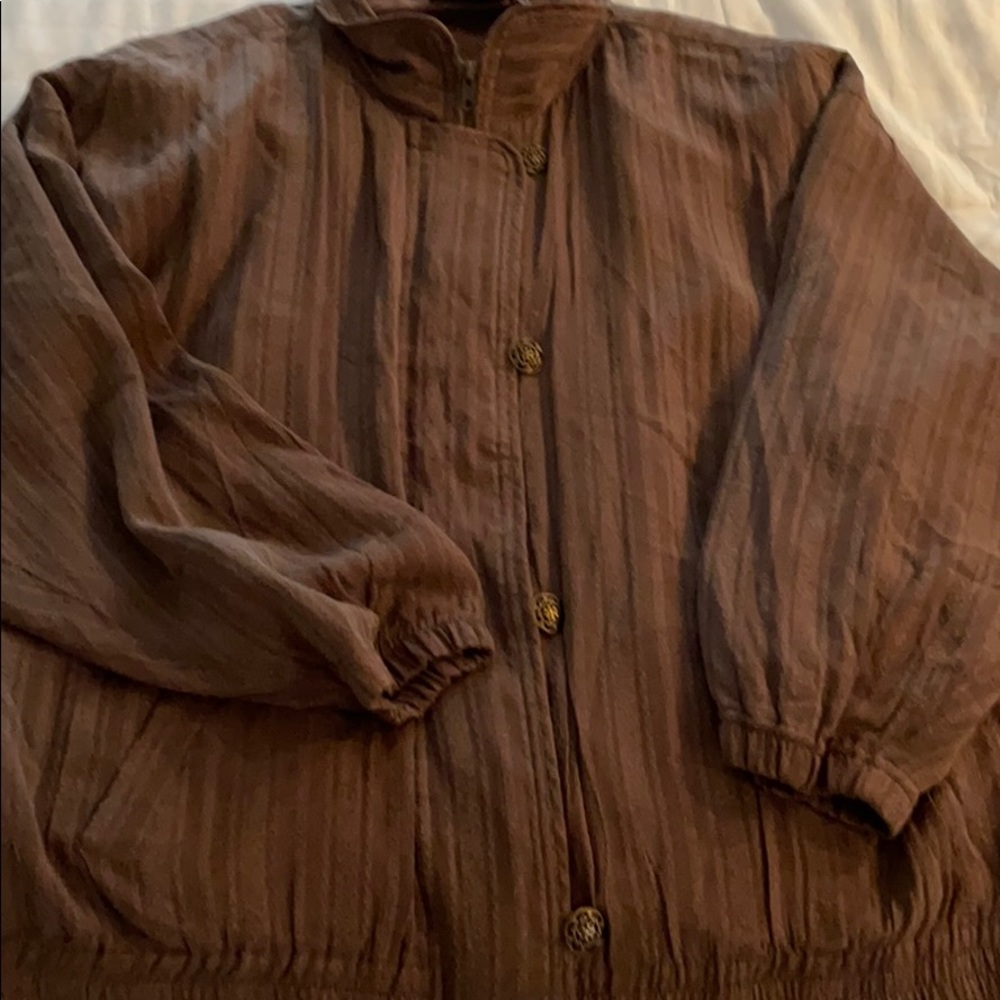 Pantsuit. Washes silk. Very nice